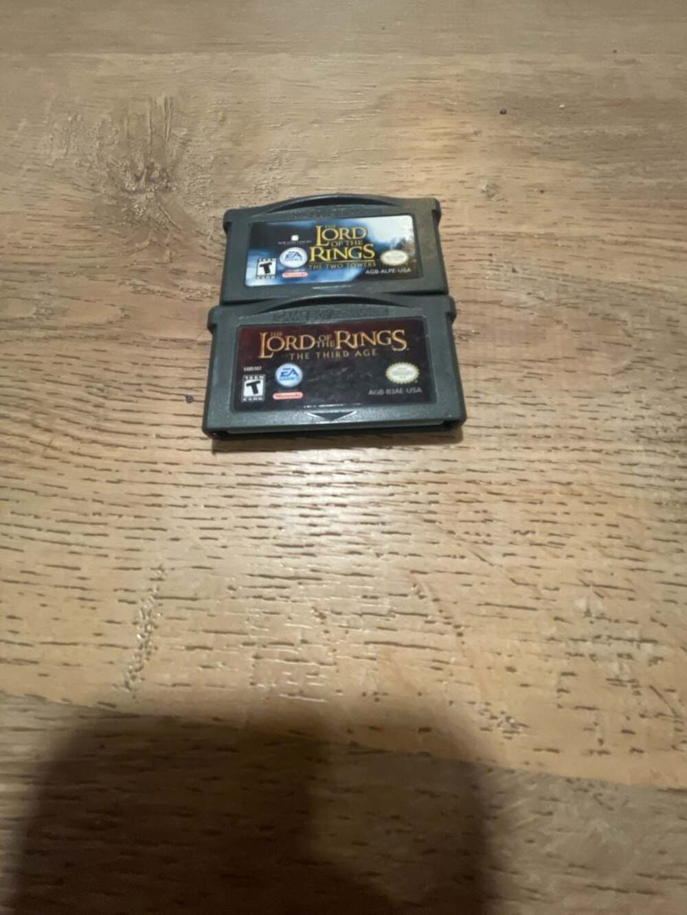 Nintendo Game Boy Advance Game Lot The Lord of the Rings